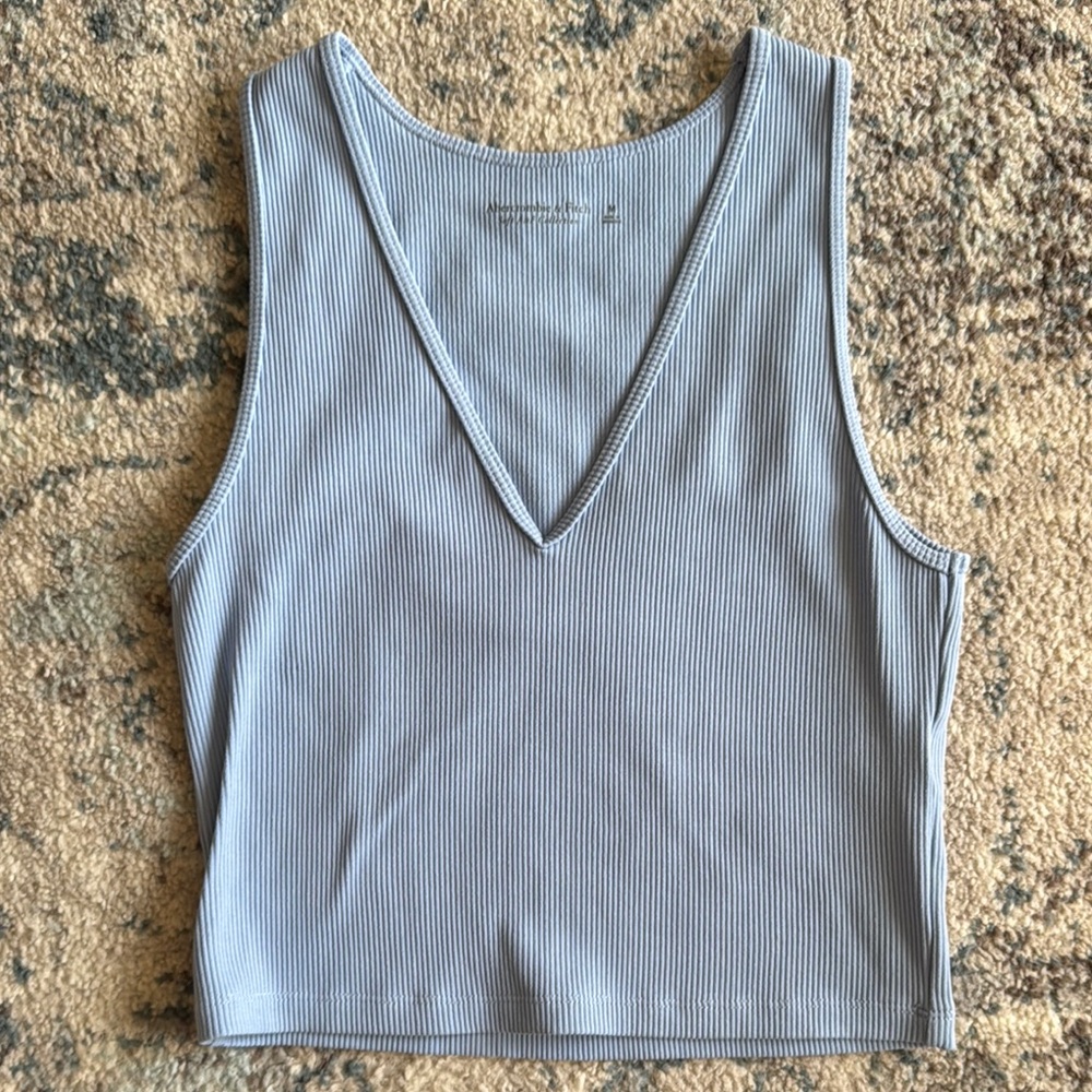 Abercrombie & Fitch Soft AF Collection Blue Tank Top
